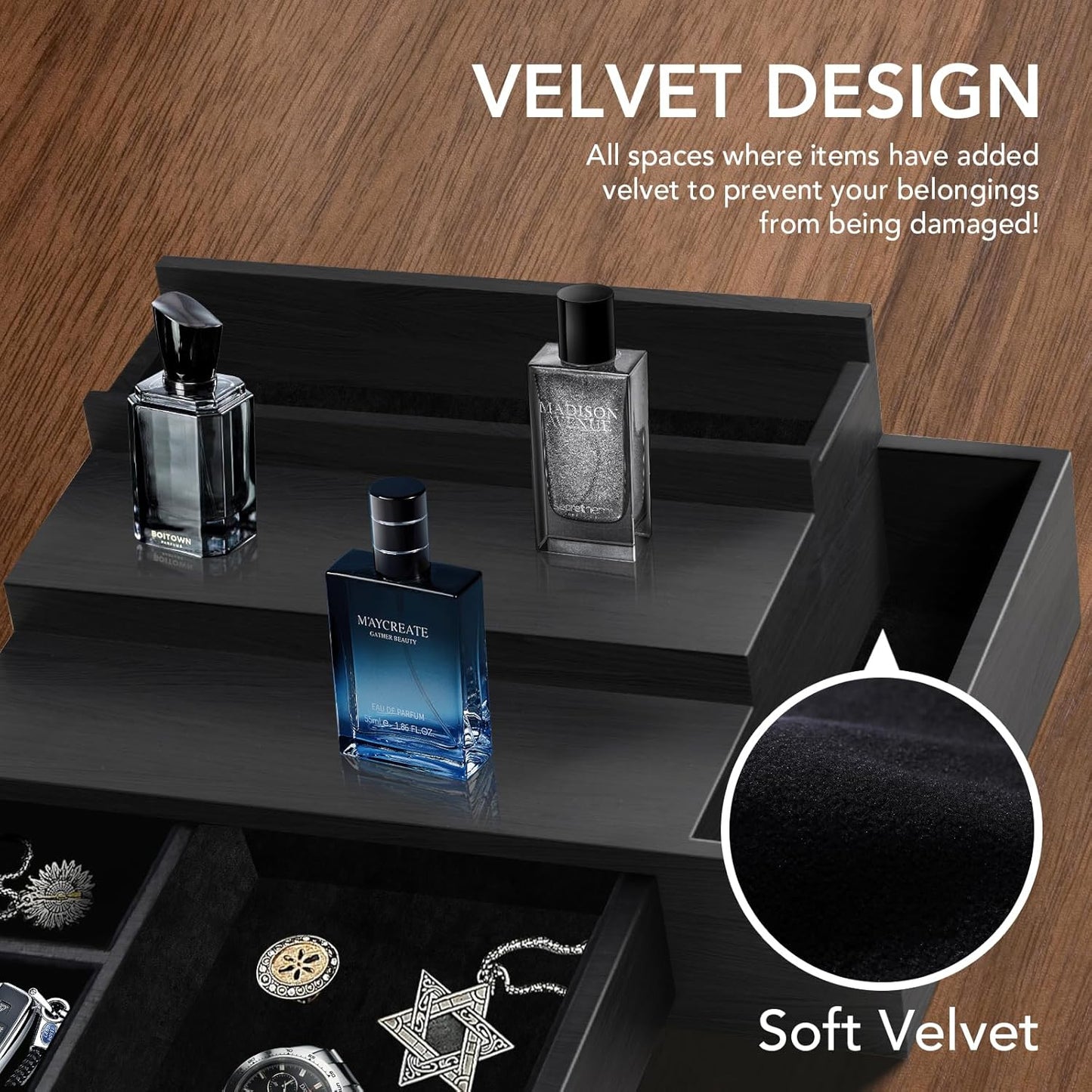 Cologne Stand Organizer for Men