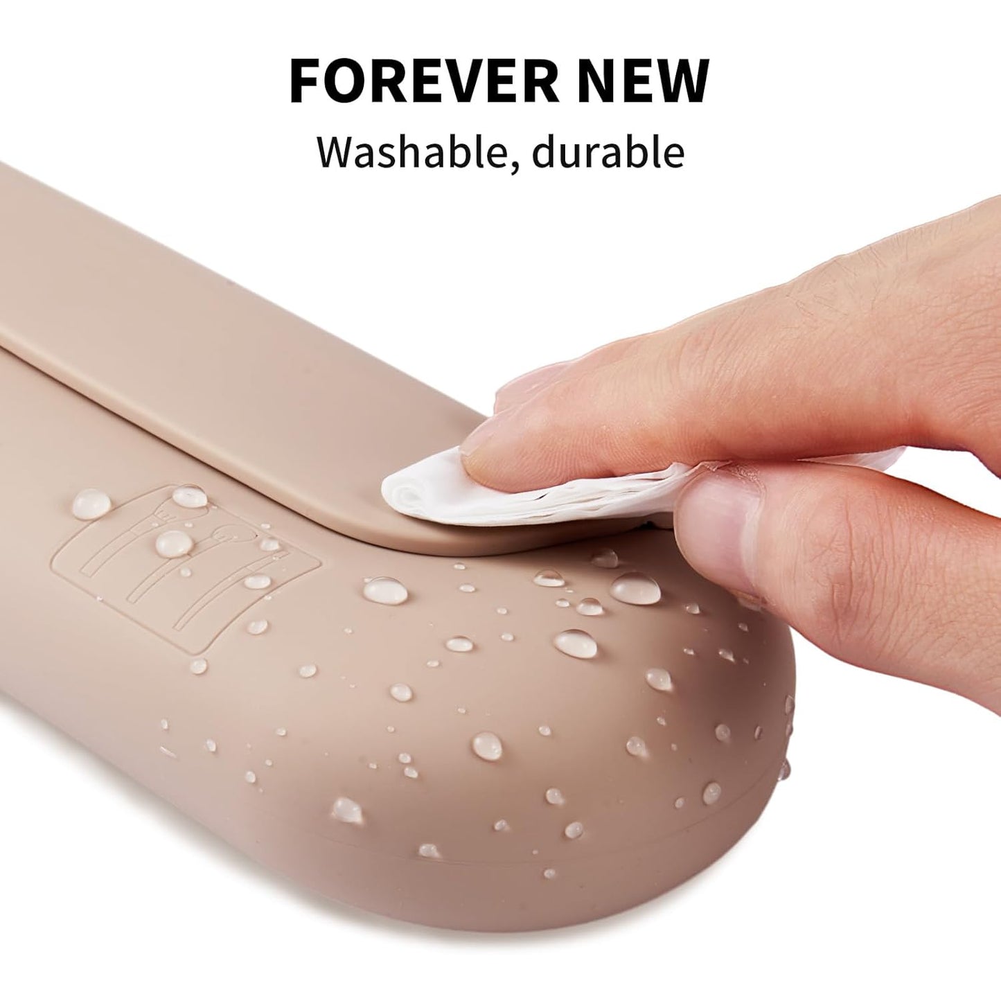 Silicone Makeup Brush Holder Travel Cosmetic Bag
