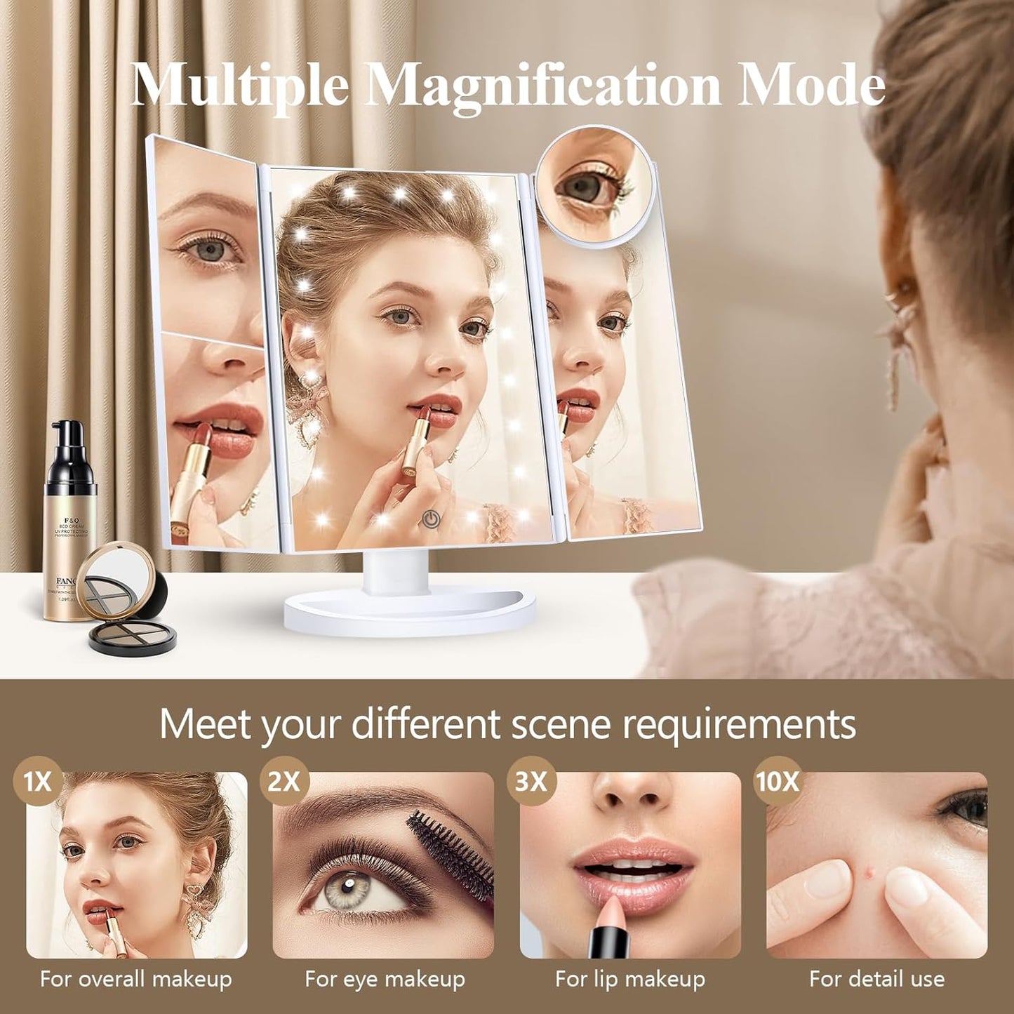 Makeup Mirror Vanity Mirror with Lights