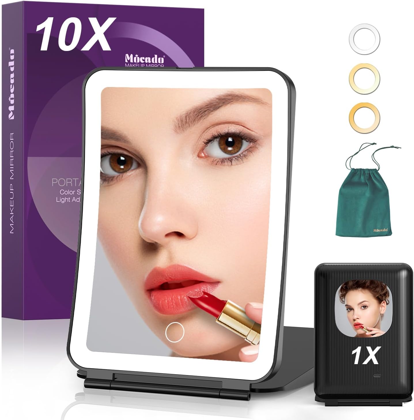 Foldable Travel Makeup Mirror